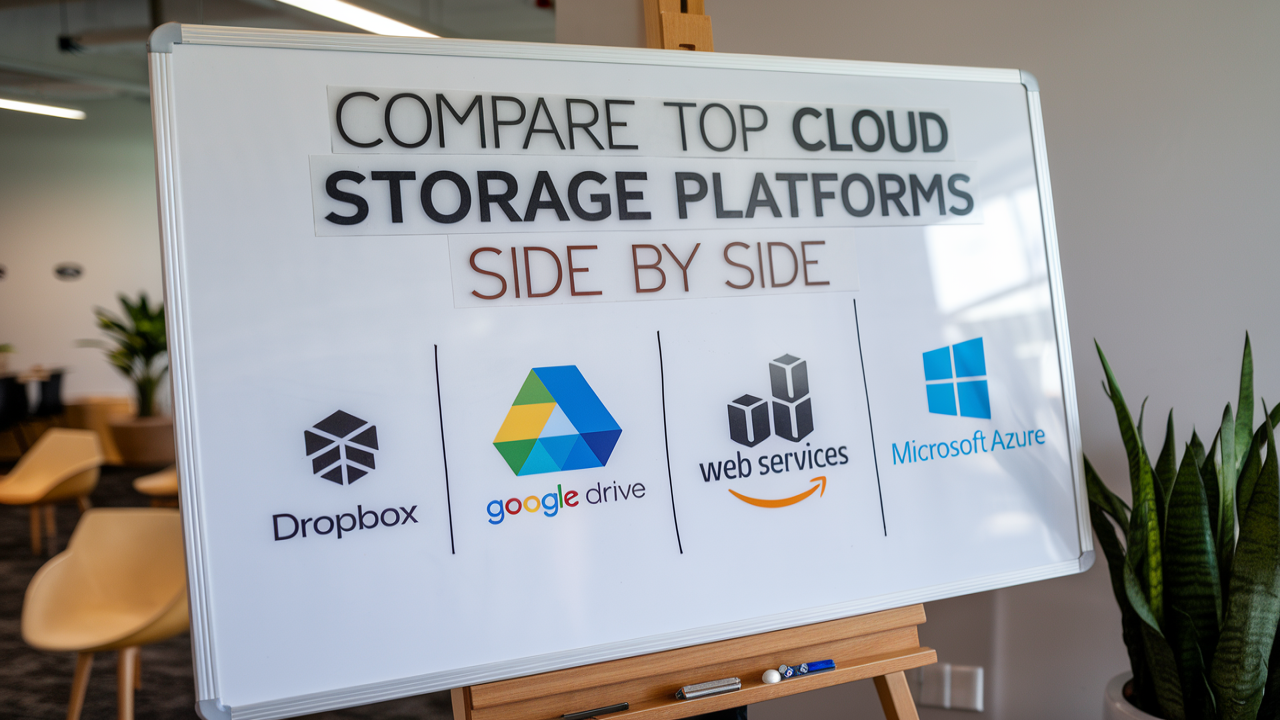 Compare Top Cloud Storage Platforms Side by Side